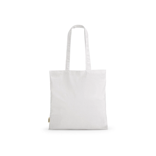 image du produit Sac shopping en coton recyclé et RPET - Totebag 140g/m2 aux couleurs vives