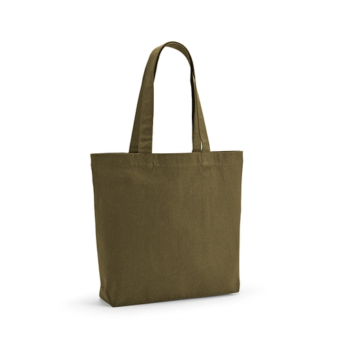 image du produit Sac shopping en coton recyclé et RPET - Totebag 220g/m2 avec soufflet