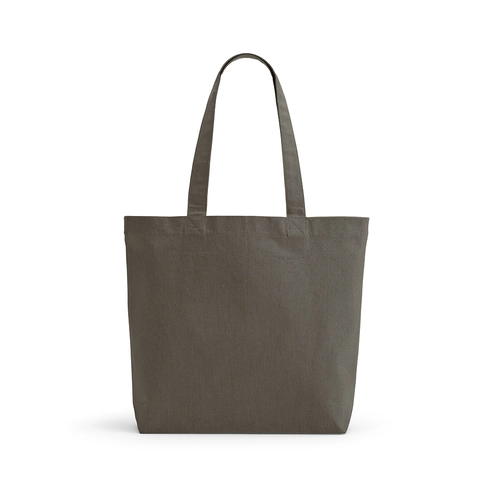 image du produit Sac shopping en coton recyclé et RPET - Totebag 280g/m2 avec soufflet