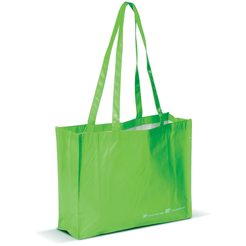 image du produit Sac shopping en PET, 80% de matière recyclée