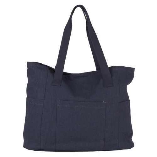 image du produit Sac shopping en toile recyclée avec une grande ouverture