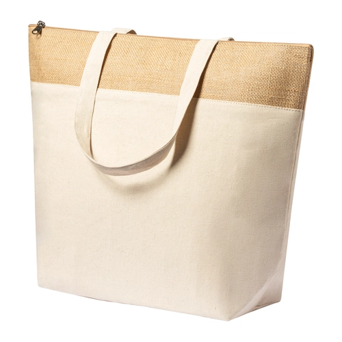 image du produit Sac shopping isotherme en  coton et jute