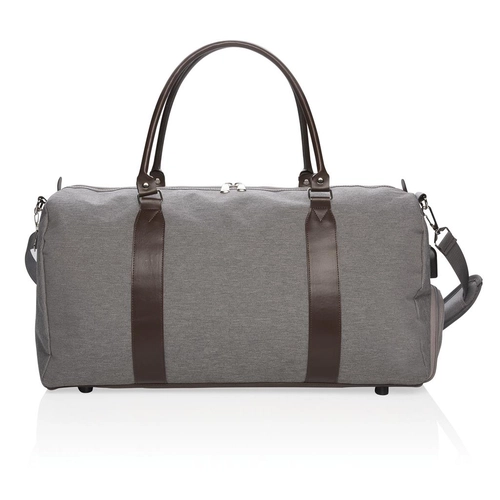 image du produit Sac weekend avec port USB - en polyester 600D