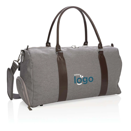 image du produit Sac weekend avec port USB - en polyester 600D