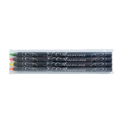 image du produit Sachet de 4 FLUOS prestige black 17,6cm, vernis noir