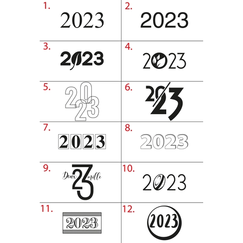 image du produit Semainier de bureau 2025  LONDRES