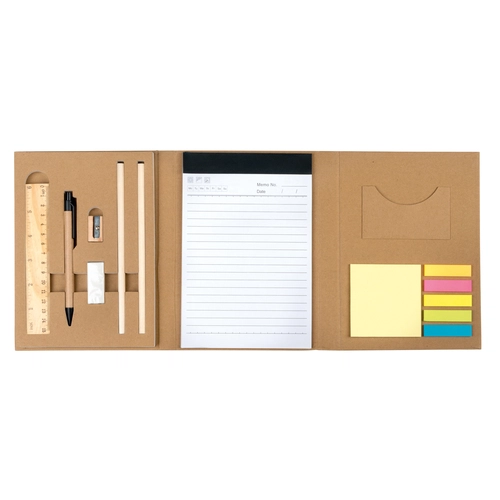 image du produit Set d'écriture SCHOOL DAYS en bois et papier