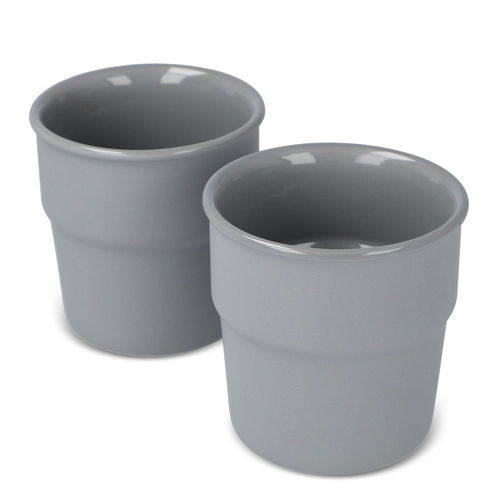 image du produit Set de 2 mugs en céramique de 280 ml chacun