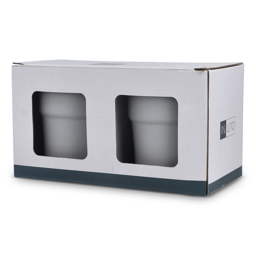 image du produit Set de 2 mugs en céramique de 280 ml chacun