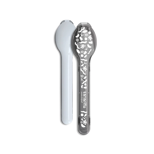 image du produit Set de 3 couverts en inox dans sa boite rigide
