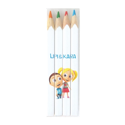 image du produit Set de 4 crayons 8,7cm