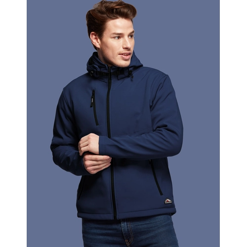 image du produit Softshell Homme 2 couches - capuche détachable