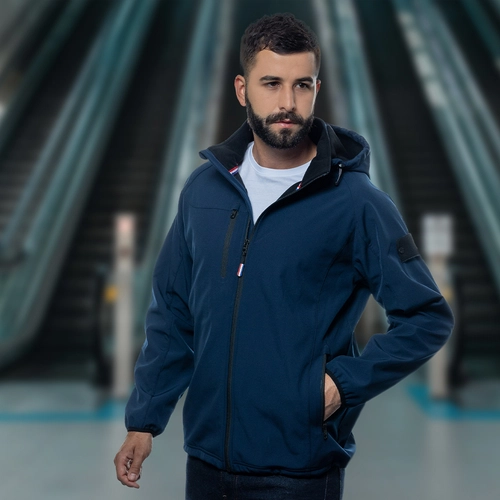 image du produit Softshell Homme avec capuche amovible