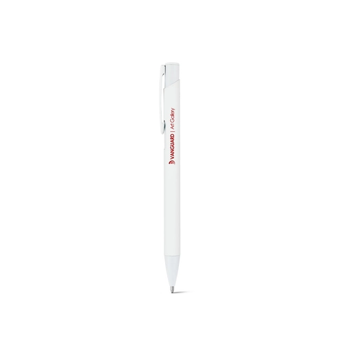 image du produit Stylo à bille en aluminium recyclé avec finition en caoutchouc