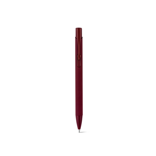 image du produit Stylo à bille en aluminium recyclé avec finition en caoutchouc