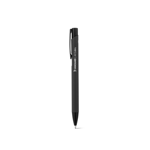 image du produit Stylo à bille en aluminium recyclé avec finition en caoutchouc