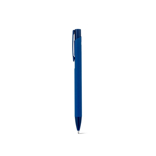 image du produit Stylo à bille en aluminium recyclé avec finition en caoutchouc