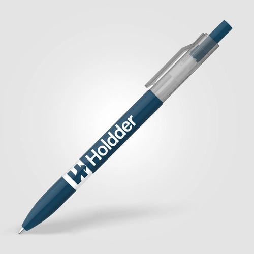image du produit Stylo à clip translucide en rPET
