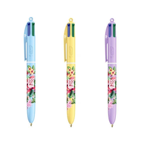 image du produit Stylo BIC® 4 Couleurs® Pastel