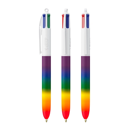 image du produit Stylo BIC® 4 Couleurs® Rainbow Decor