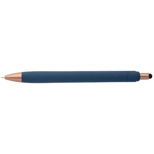 image du produit Stylo bille stylet - plastique recyclé - finition bronze