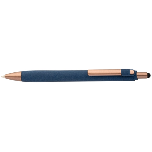 image du produit Stylo bille stylet - plastique recyclé - finition bronze