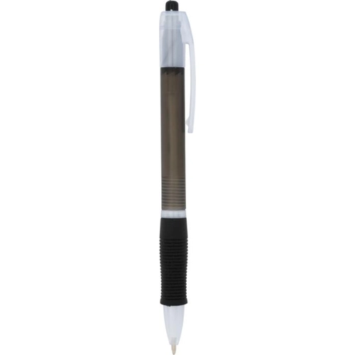 image du produit Stylo bille transparent coloré - bouton poussoir