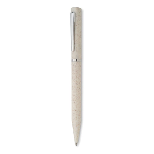 image du produit Stylo bille twist paille de blé/ABS encre bleue