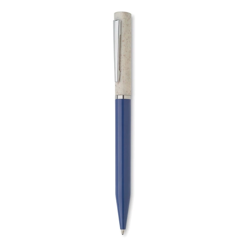 image du produit Stylo bille twist paille de blé/ABS encre bleue