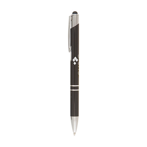 image du produit Stylo CROSBY brillant avec stylet et corps en aluminium