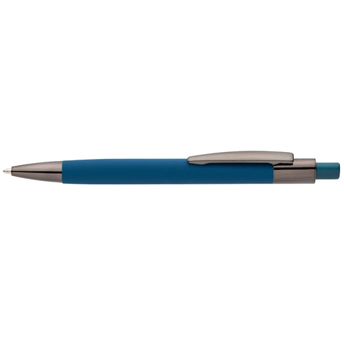 image du produit Stylo en aluminium recyclé avec corps soft-touch