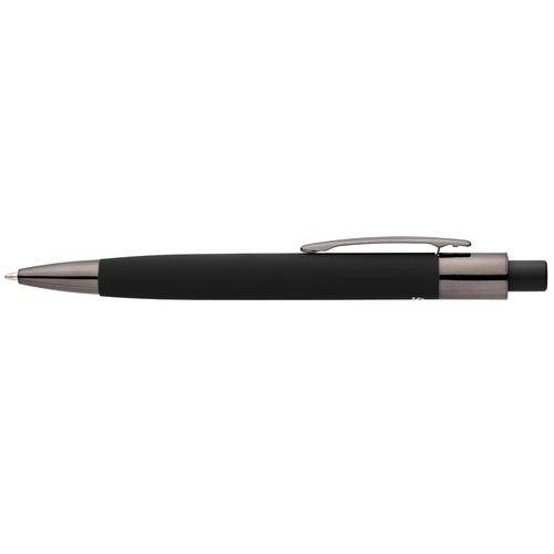 image du produit Stylo en aluminium recyclé avec corps soft-touch