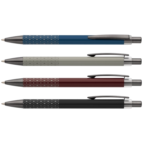 image du produit Stylo en aluminium recyclé avec grip imprimé