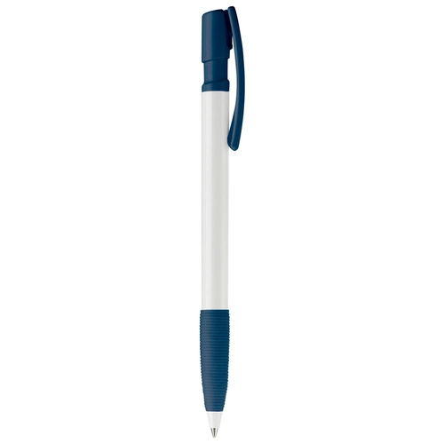 image du produit Stylo opaque NASH avec grip caoutchouc et clip courbé