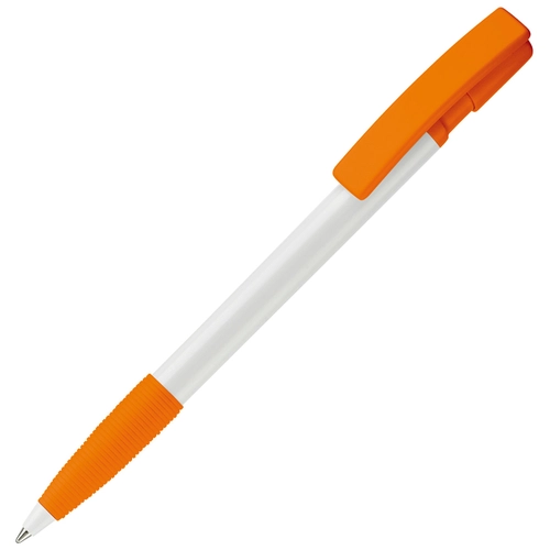 image du produit Stylo opaque NASH avec grip caoutchouc et clip courbé