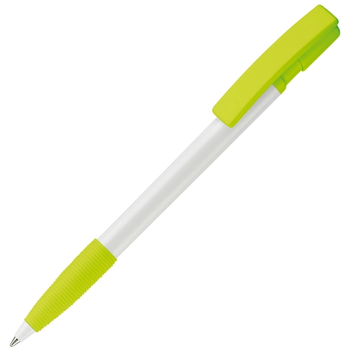 image du produit Stylo opaque NASH avec grip caoutchouc et clip courbé