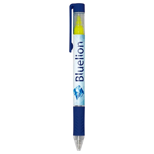 image du produit Stylo surligneur BERGMAN avec grip coloré