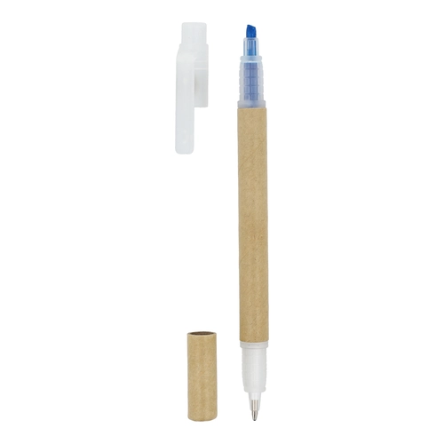image du produit Surligneur papier combiné à un stylo à bille