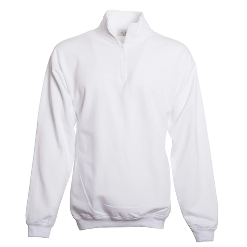 image du produit Sweat 1/2 zip 100% coton pour homme