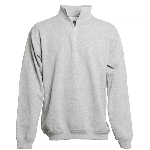 image du produit Sweat 1/2 zip 100% coton pour homme