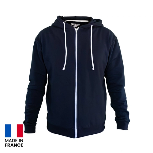 image du produit Sweat à capuche made in France 270gr/m2 - teinté et tricoté en France