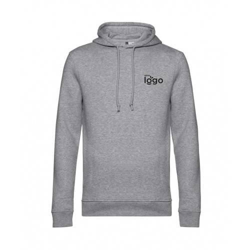 image du produit Sweat à capuche pour homme en coton et capuche doublée