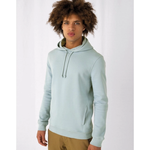 image du produit Sweat à capuche pour homme en coton et capuche doublée