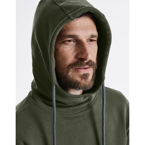 image du produit Sweat à capuche pour homme en coton et double coutures