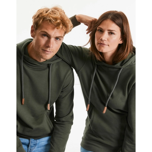 image du produit Sweat à capuche pour homme en coton et double coutures