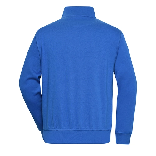 image du produit Sweat de travail Homme avec fermeture 1/4 de zip - lavable 60°C