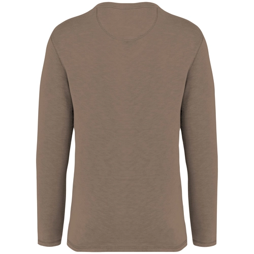 image du produit Sweat-shirt écoresponsable à col rond délavé unisexe - Fabrication Europe