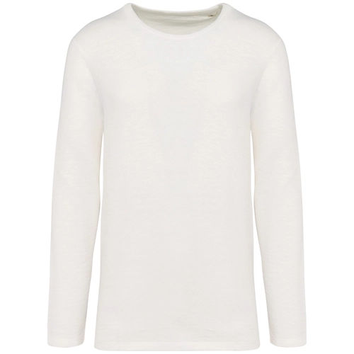 image du produit Sweat-shirt écoresponsable à col rond délavé unisexe - Fabrication Europe