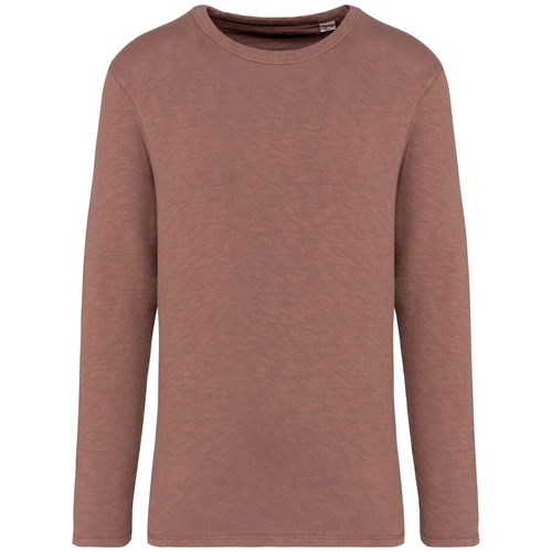 image du produit Sweat-shirt écoresponsable à col rond délavé unisexe - Fabrication Europe