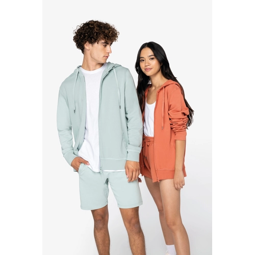 image du produit Sweat-shirt écoresponsable zippé à capuche unisexe - Fabrication Europe